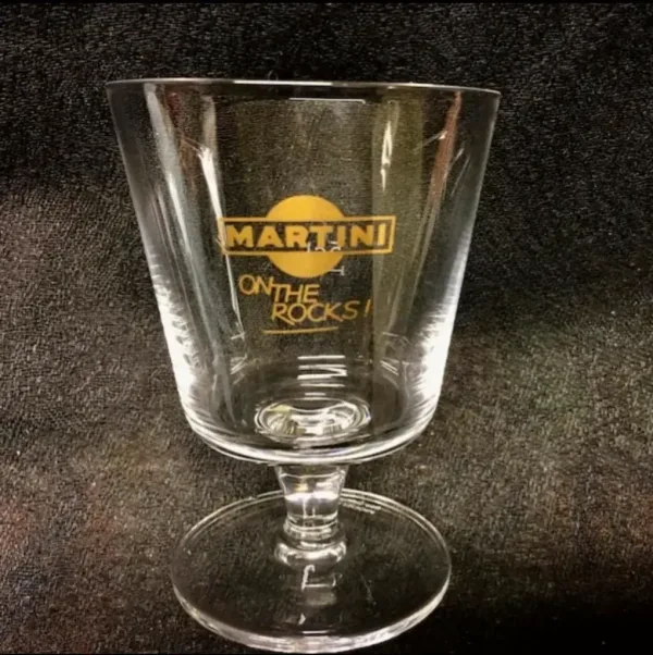 vintage Martini glas kristal